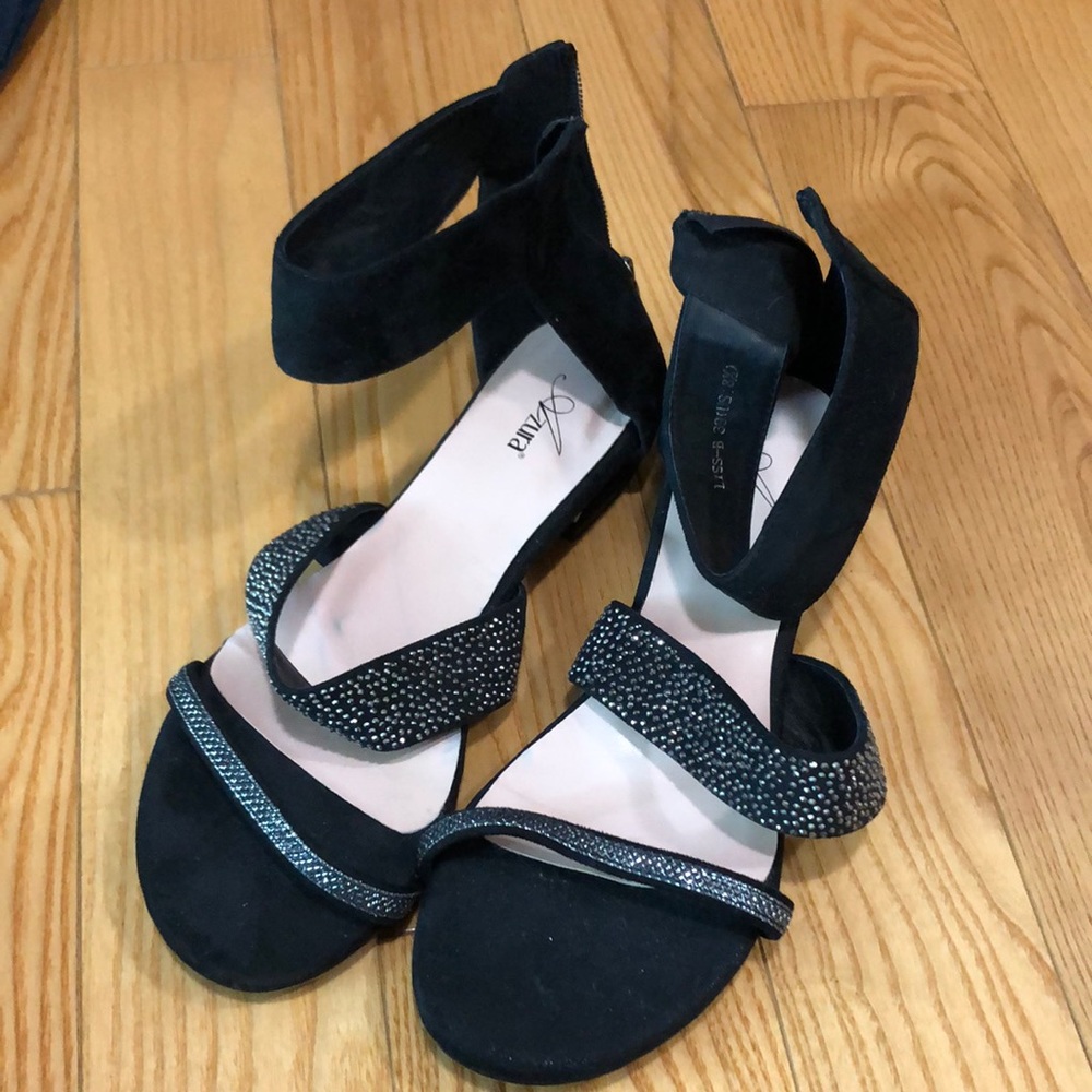 Black Dress Sandals